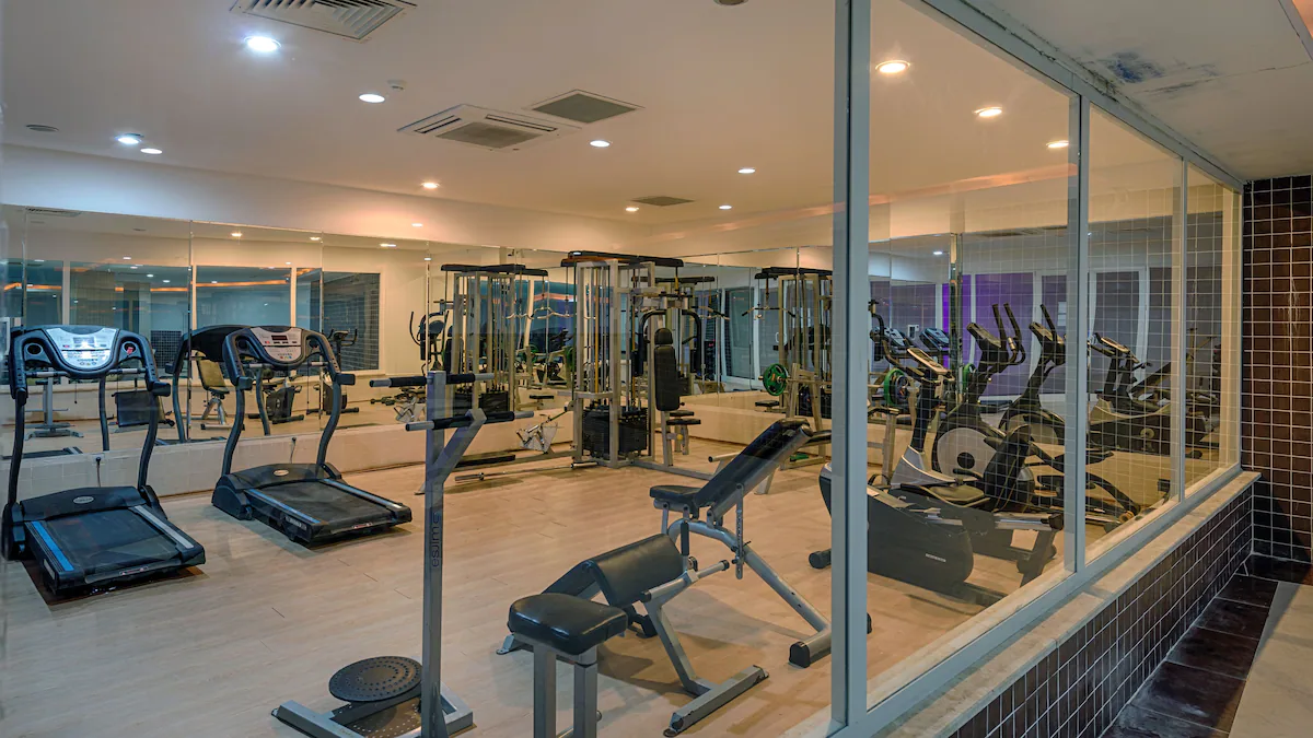 باشگاه بدنسازی هتل پالمت ریزورت کریش آنتالیا